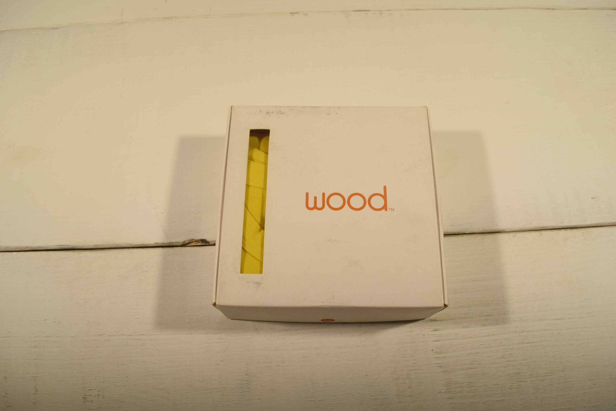 Wood is Good Yellow Crewneck Tee