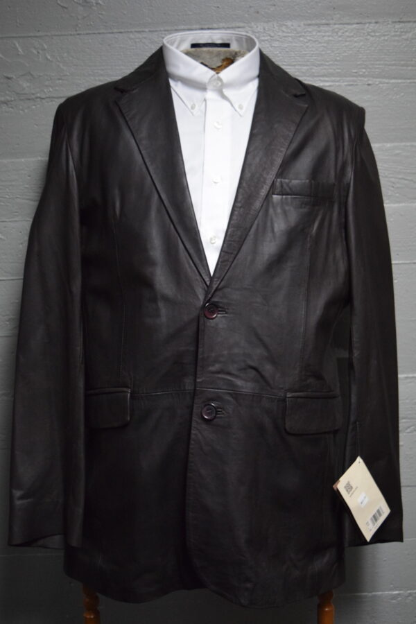 Scully Black Leather Blazer