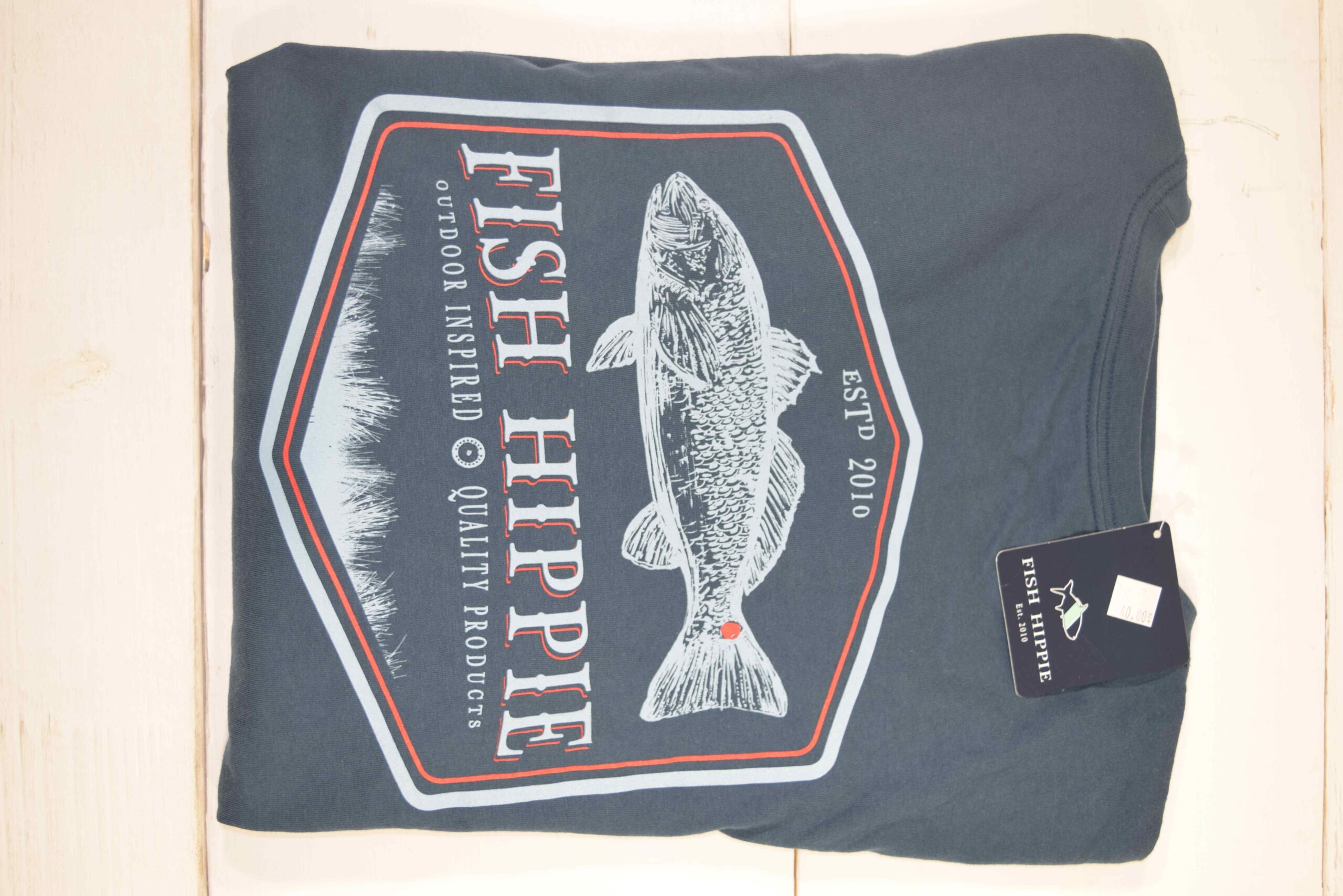 Fish Hippie Seagrass Black Bay Long Sleeve Tee