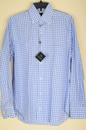 TailorByrd Blue Checkered Shirt