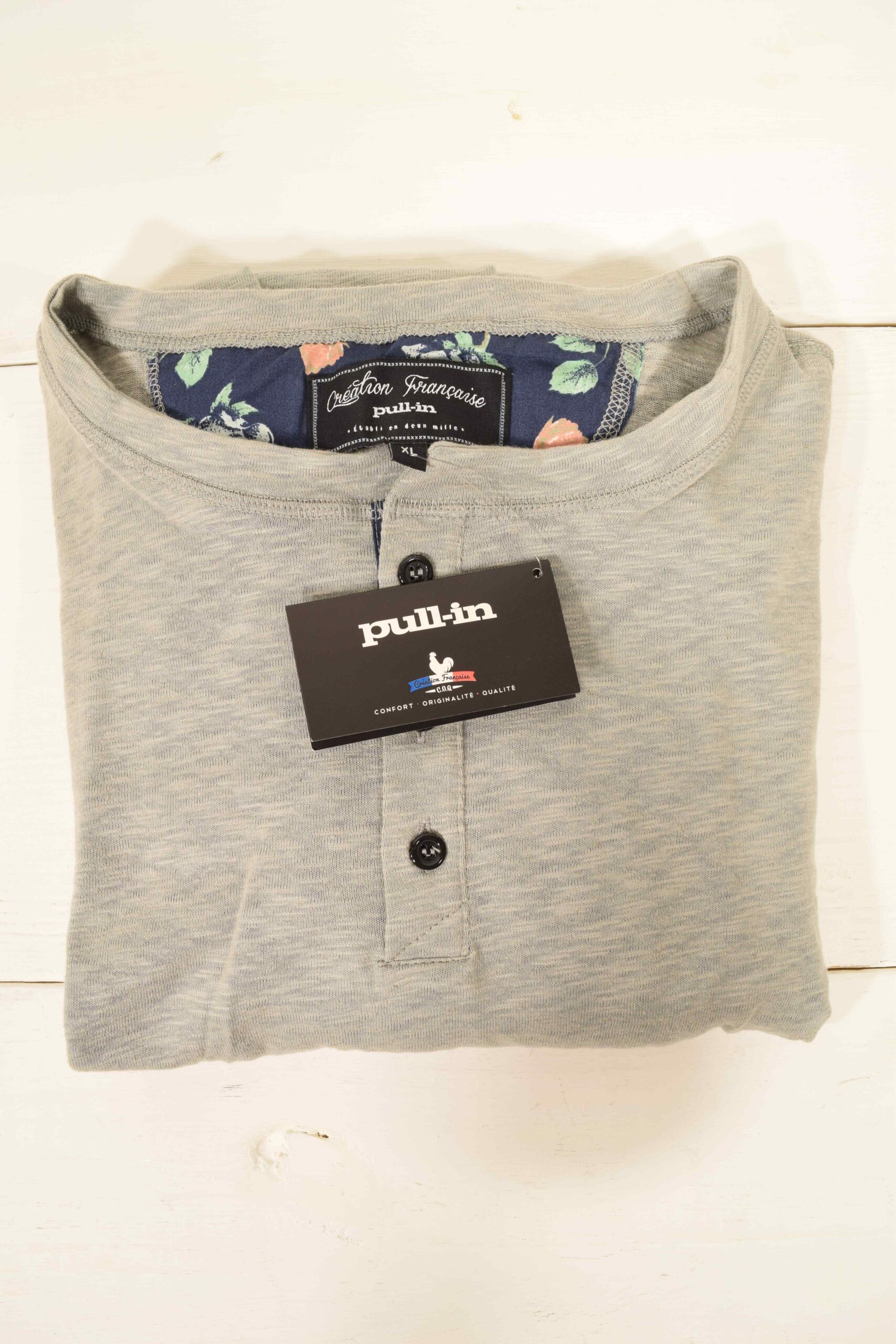 Creation Francaise Gray Night Shirt