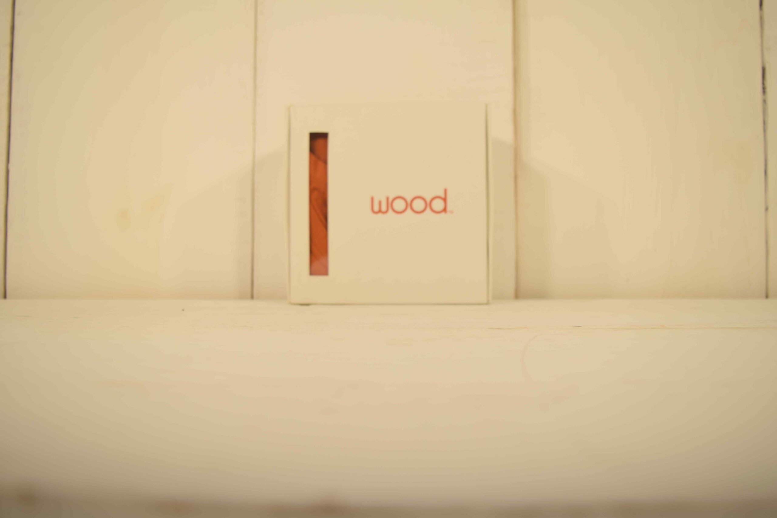 Wood is Good Orange Crewneck Tee