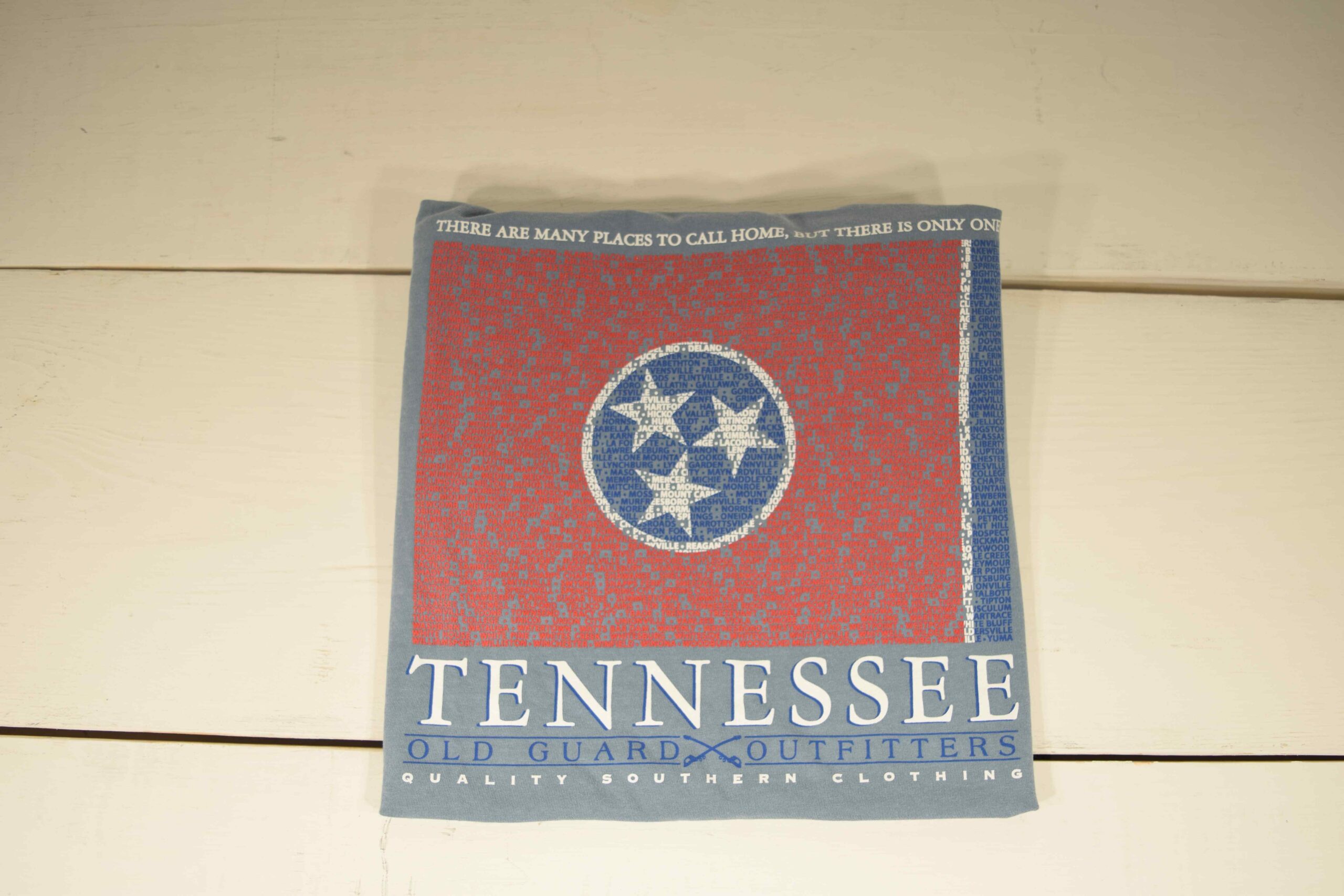 Old Guard Tennessee Letterpress Flag Tee