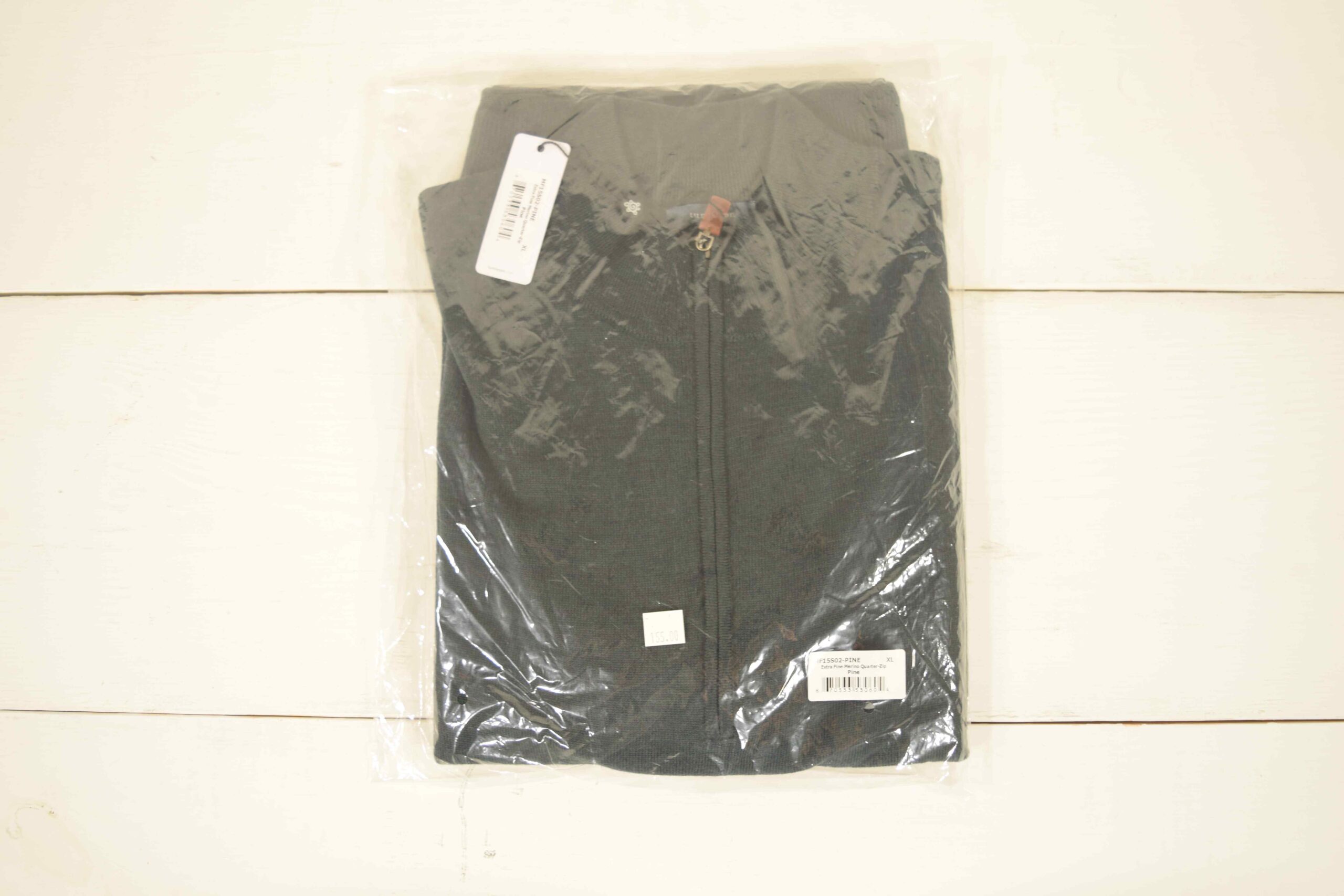 Turtleson Merino Zip Pine