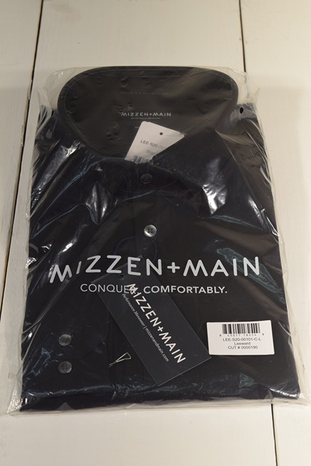 Mizzen + Main Black Button Down