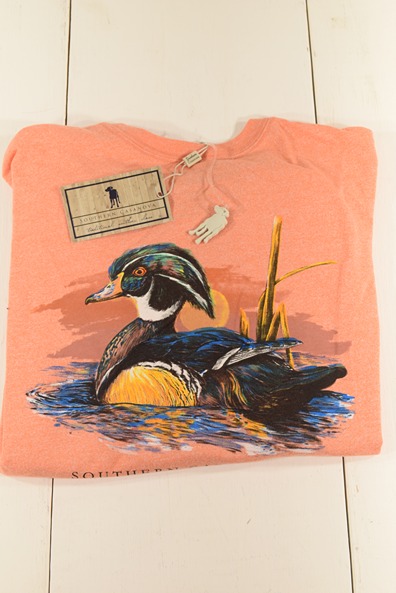 Southern Casanova Pink Duck Tee