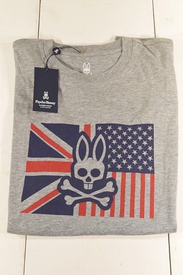 Psycho Bunny Gray Tee