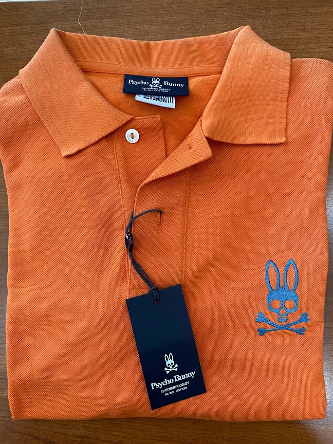 Psycho Bunny Polo Orange